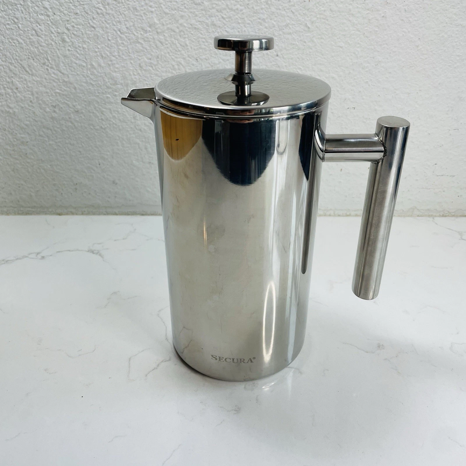 Secura French Press Coffee Maker, 304 Grade Stainless Steel Insulated Coffee