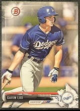 2017 Bowman Prospects Gavin Lux #BP2 Rookie Card GM-MNT!!