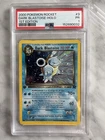 Pokémon Dark Blastoise Holo Card Team Rocket Series 3/82, 1st Edition PSA 1