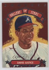 1992 Donruss Triple Play Gallery of Stars David Justice #GS-9 0l4h