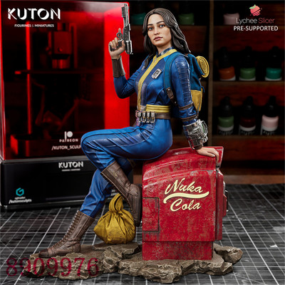 Fall-out Lucy 3D Printing Figure Unpainted Model Sculpture GK Blank Kit New Stoc