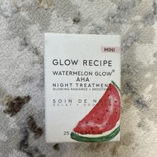 Glow Recipe Watermelon Glow AHA Night Treatment Mini Mask 25ml Hydrating Face