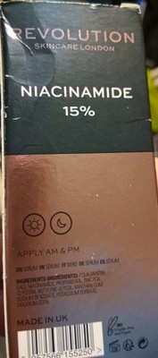 Revolution Niacinamide 15% Blemish & Pore Refining Serum New In Box (3)