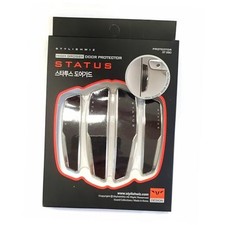 4 Pcs High Glossy Slim Door Edge Guards Bumper Protector Trim Guard Sticker