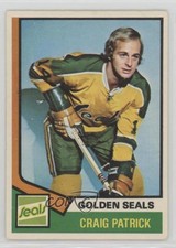 1974-75 O-Pee-Chee Craig Patrick #262 HOF y8y