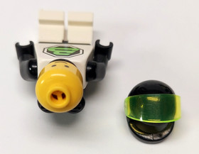 Vintage LEGO MOC Custom Blacktron Space System 6884 Aero Module 1987 Classic