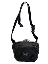 ARC'TERYX Shoulder Bag Nylon BLK Solid Black