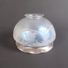 Vintage Steuben Hanging Iridescent Art Glass Shade 2.25" Fitter