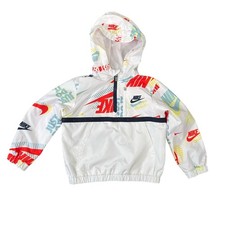 Nike Kids Windbreaker Pullover Graphic Print Size 2T