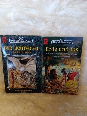 DSA Das Schwarze Auge Roman 26 + 49 ''Elementare Gewalten I + II''Out Of Print Top