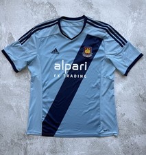 Camiseta de fútbol visitante West Ham United 2014 2015 Adidas M62563 talla XL