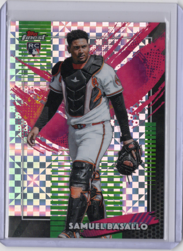 2026 Topps Finest - Samuel Basallo #264 Rare X-Fractor RC 