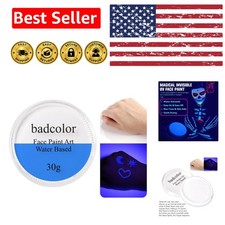 Vibrant Invisible Face Paint 30g - Perfect for Raves, Parties  Special Effects