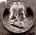1953-S Franklin Half Dollar * Uncirculated  * 90% Silver * 1 Coin