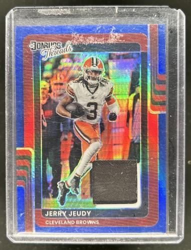 2025 Donruss Optic Jerry Jeudy Blue Hyper (RAW)