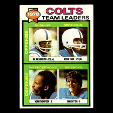 Joe Washington/Roger Carr/Norm Thompson/John Dutton #376 1979 Topps Football NFL