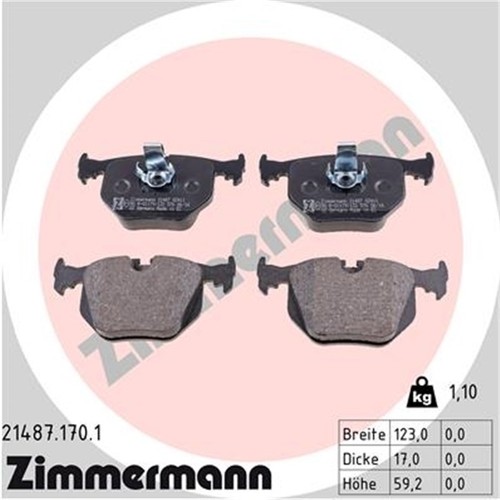 ZIMMERMANN SPORT BREMSE BREMSEN BREMSSCHEIBEN VORNE HINTEN für BMW X5 E53 3.0 d - Bild 5 von 6