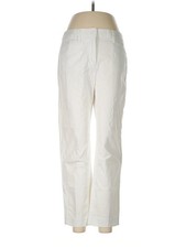 Lands' End Women Ivory Casual Pants 6
