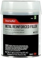 Bondo Metal Reinforced Filler - High Strength Filler, Can be Drilled and...