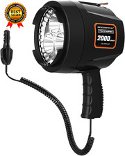 Spotlight 12 Volt Spotlight Led Up To 2000 Lumen Boat Handheld Spotlight Corded