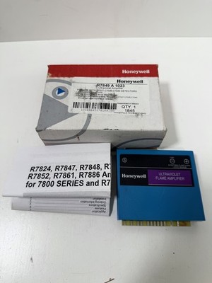 Honeywell R7849A1023 Ultraviolet Flame Amplifier 7800Series UV Minipeeper