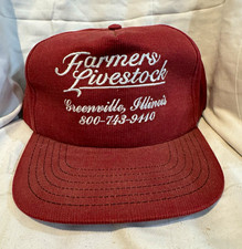 Farmers Livestock Greenville IL Burgundy Snap...