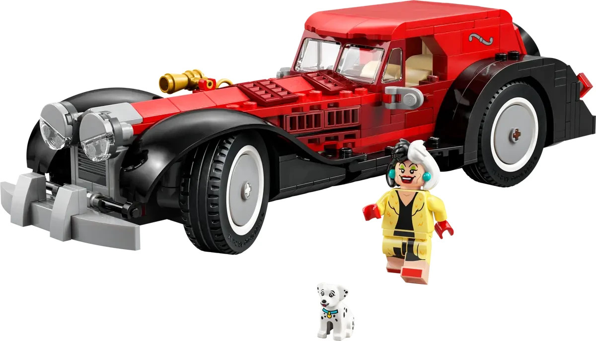 LEGO Disney #43277 Cruella De Vil's Car 378 Pcs Sep.1 2025 Lego