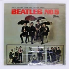BEATLES NO.5 ODEON OR8028 Japan RED VINYL VINYL LP