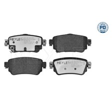 Satz Bremsbeläge Bremsklötze hinten für Nissan X-Trail 3 T32 | 24027136