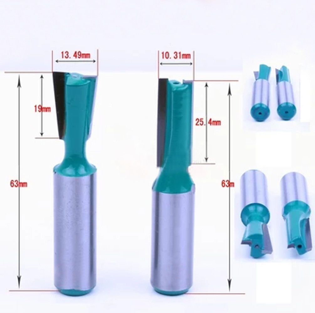 7 Deg Router Bit 2 pc 1/2