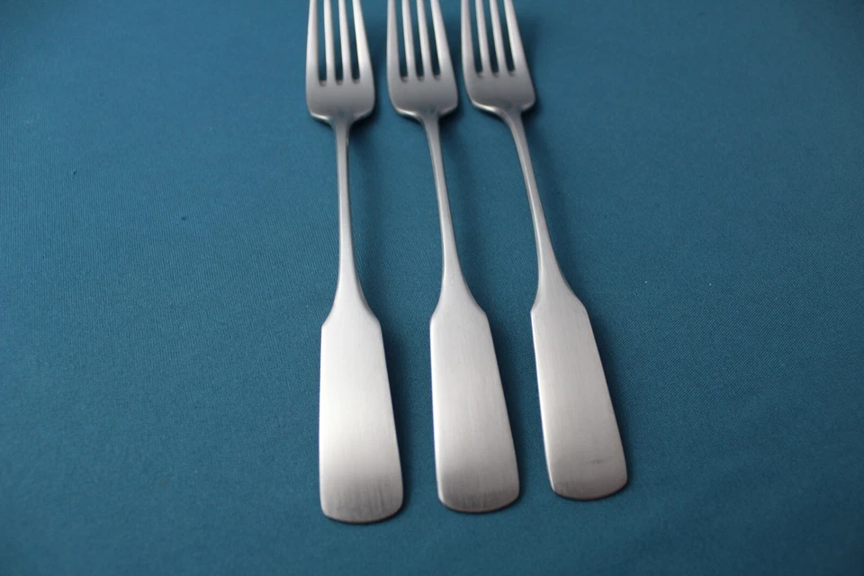 3 Dinner Forks WMF PILGRIM Satin Stainless Germany 7 1/2" - Image 2 of 4