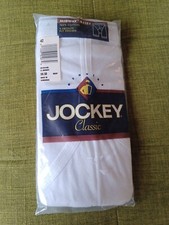 Vintage Jockey Classic Midway Brief - Size 42 - Still Sealed NOS - White