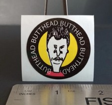 Vintage Stickers Beavis And Butthead Sticker Mod Glossy VERY RARE PROMO 90's