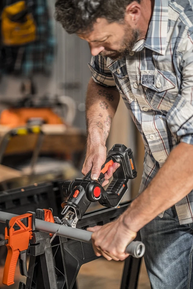 Worx WX550L.9 20V Power Share Axis Cordless Reciprocating & Jig Saw (Tool Only) - Image 4 of 4