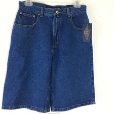 NWT NAUTICA JEANS Boys Denim Shorts 18 29W Blue