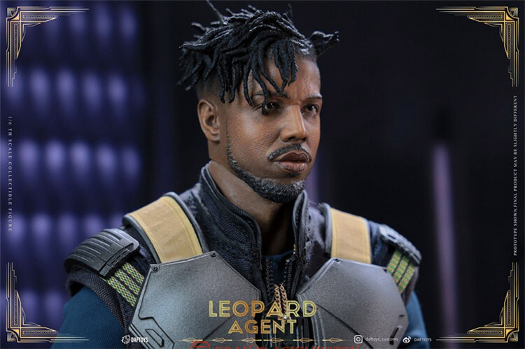 DAFTOYS F018 Leopard Agent 1/6 Scale Action Figure Black Panther