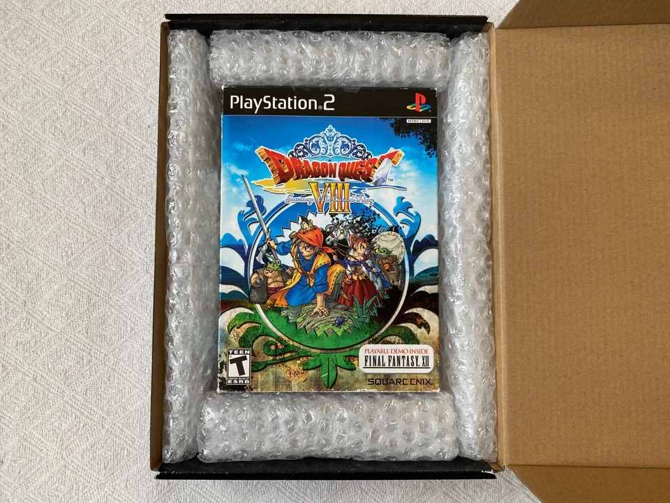 Dragon Quest VIII Journey of the Cursed King PS2 - NTSC-U/C USA VGC CIB + Demo - Image 2 of 4