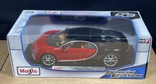 Bugatti Chiron Red/black  1/18 Scale Maisto Special Edition Diecast - New