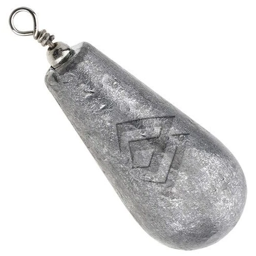 MIKADO Birnenblei mit Wirbel 3g - 150g Angelgewicht Angelblei Grund-Blei Karpfen Blei