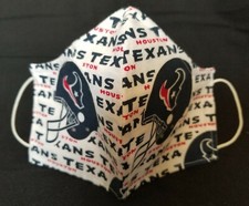 Houston Texans Football Filtered Face Mask Airborne Virus Allergy Protection