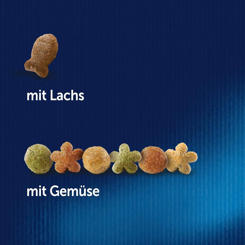 Seaside Sensations Katzenfutter trocken, mit Lachs und Gemüse, 6er Pack (6 - Bild 3 von 4