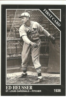 ED HEUSSER CONLON COLLECTION BASEBALL CARD #970