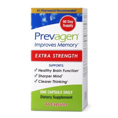 Prevagen Extra Strength  - 60 Count 20mg Capsules
