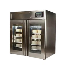 Omcan USA 45517 43" Affinacheese® Countertop Cheese Drying Cabinet, Two Doors...