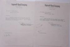 1929 Lamson Goodnow Ingersoll Rand Company Painted Post NY Ephemera L604K