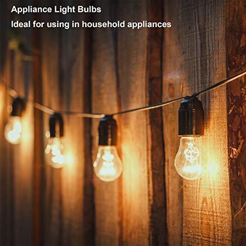 Salphines Oven Light Bulb 40 Watt Appliance Light Bulb, Temperature 300