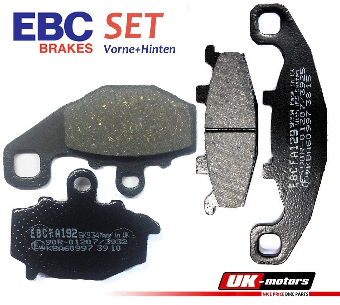 EBC Bremsbeläge FA192 – Bremsensatz Für Motorräder (hohe Qualität, Originalgetreue Federn)