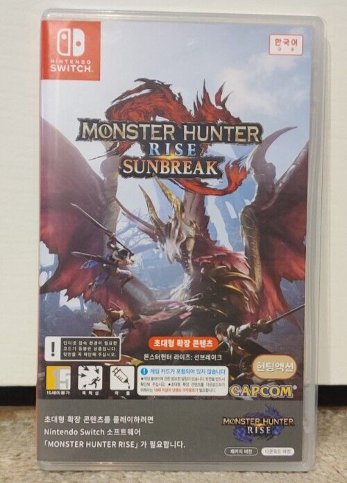 Monster Hunter Rise Sunbreak for Nintendo Switch - Case Only