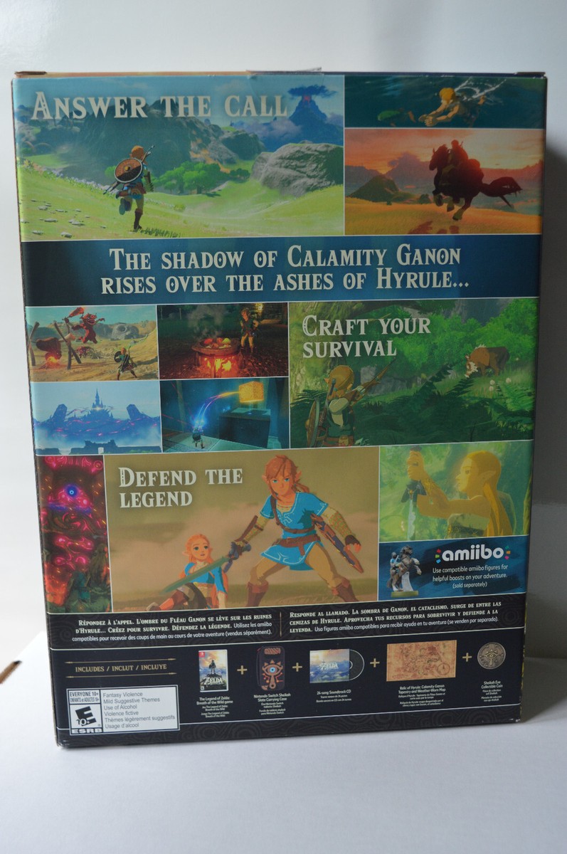 Nintendo Switch ZELDA BREATH OF THE WILD Special Edition Complete