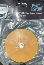 FAST MOVER TOOLS  FMT5009 ERASER RUBBER WHEEL 84MM, 5/16 THREAD,& 6MM ARBOR